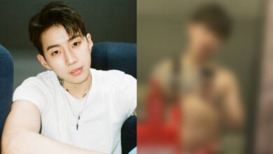 جاي بارك يثير سخرية الكوريين بعد نشره صورة عـ.ـاري بجانب جوائز ميوزيك بانك